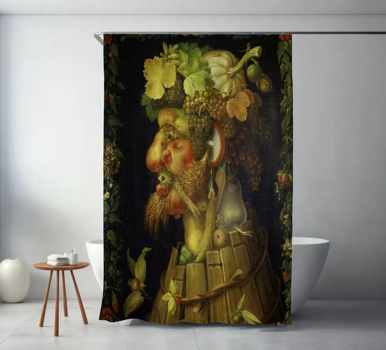 Giuseppe Arcimboldo - Autunno tenda da doccia da ARTOTHEK