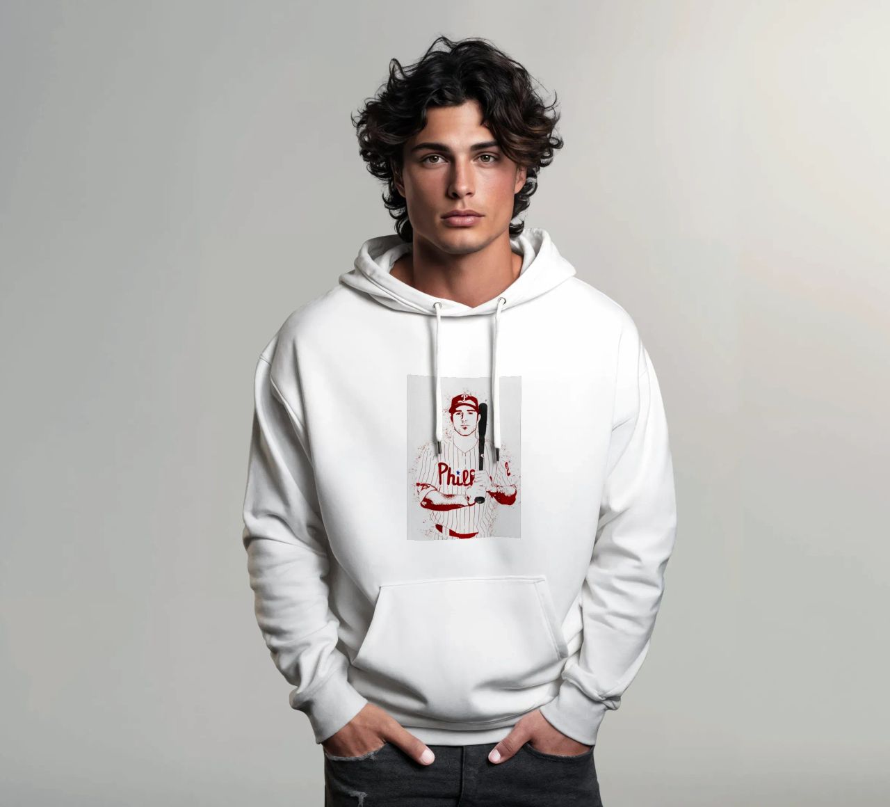Chase Utley felpa con cappuccio da tenten
