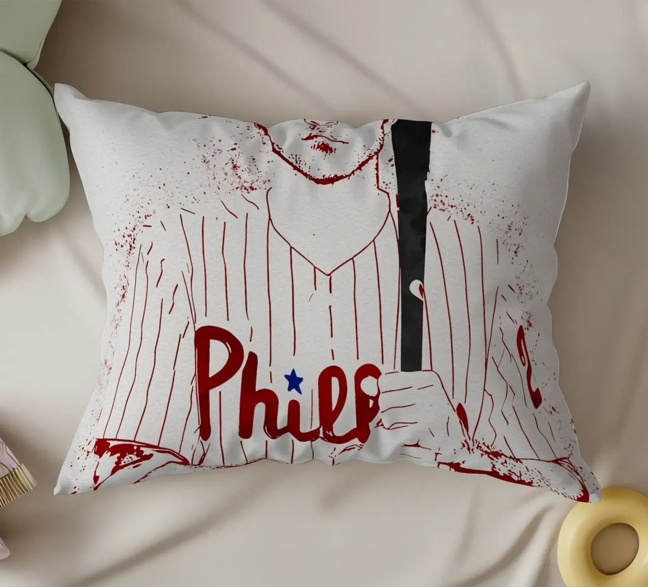 Chase Utley cuscino da tenten