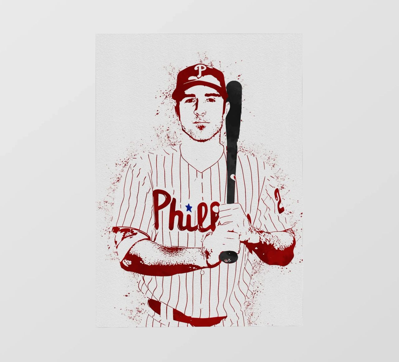 Chase Utley pellicola backlit da tenten
