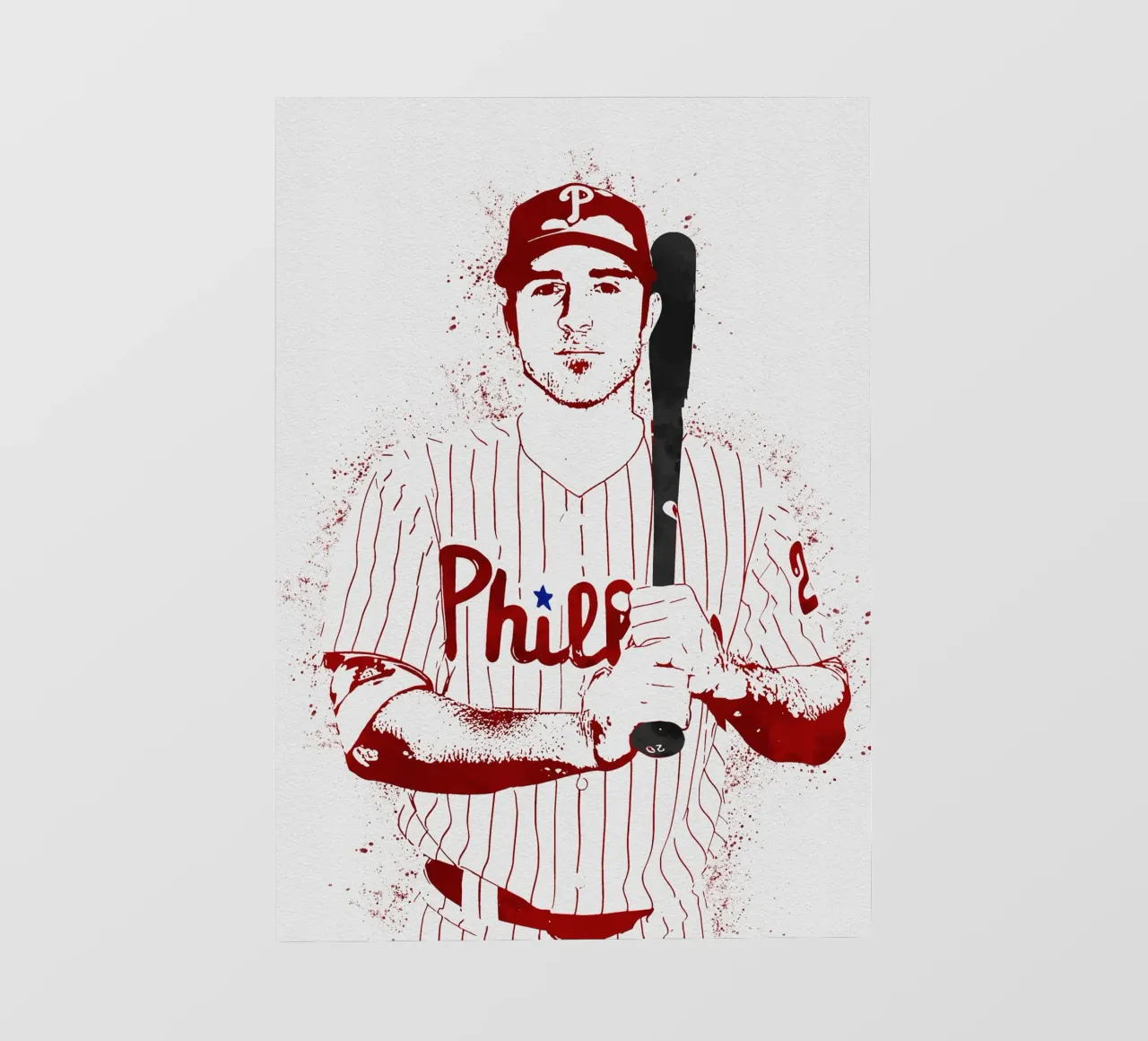Chase Utley pellicola backlit da tenten