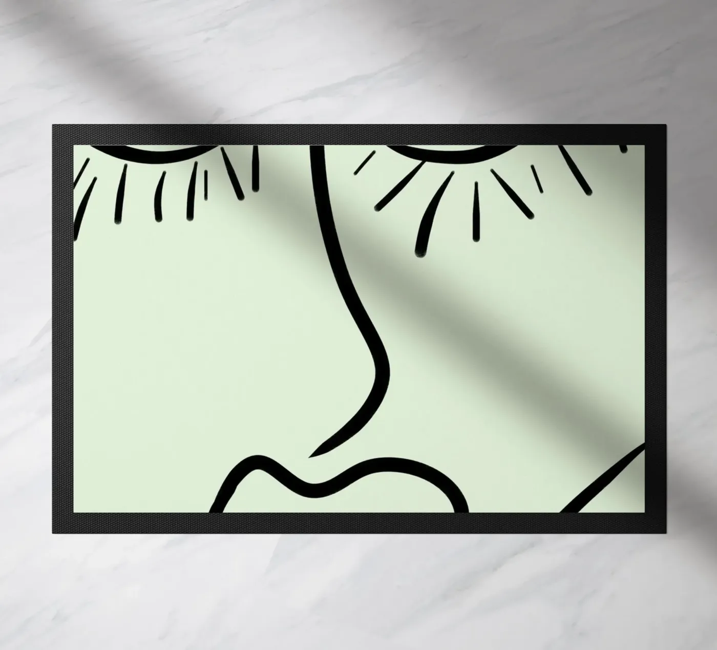 Bold Horizons doormat by Mike Leymi