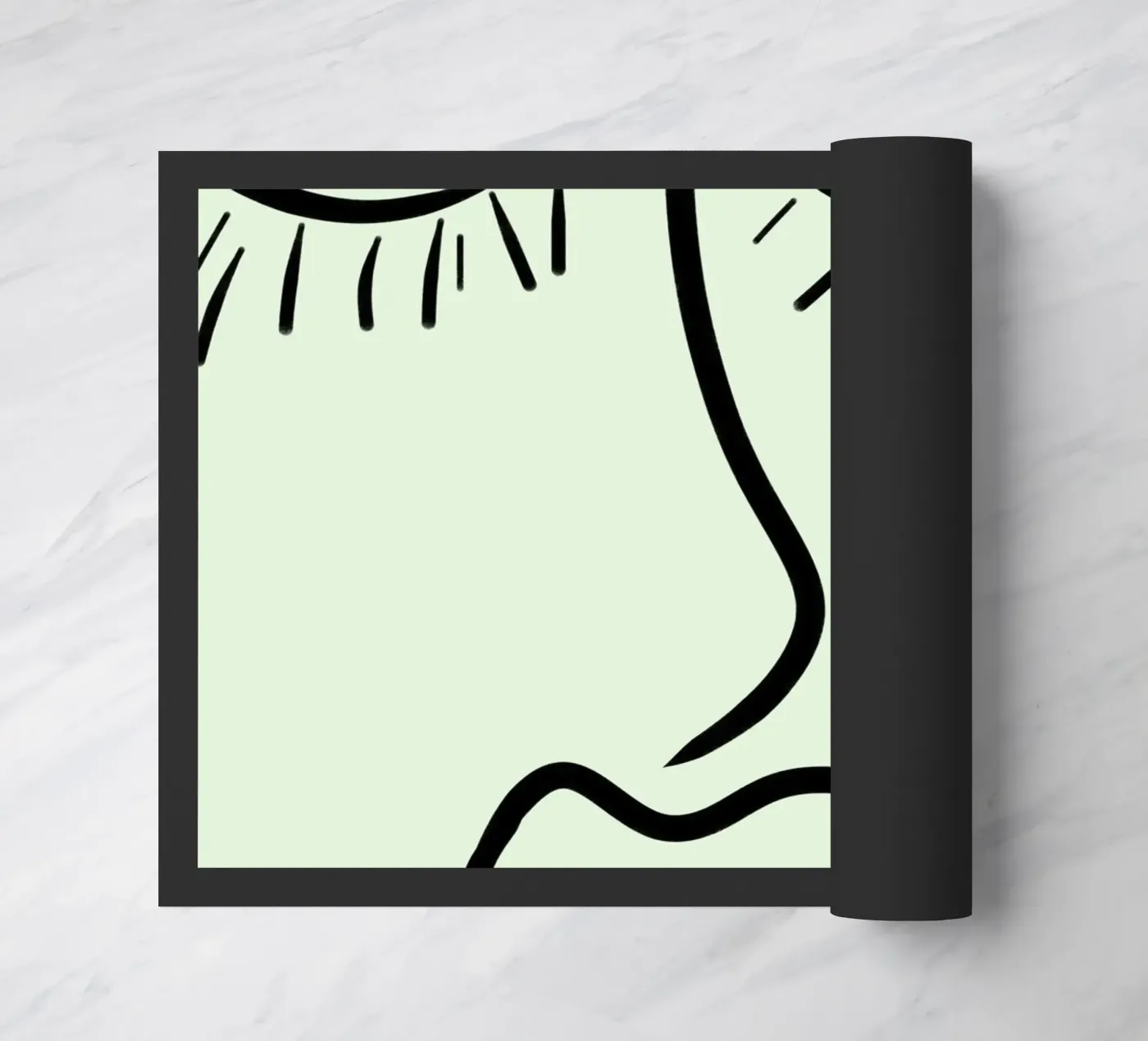 Bold Horizons doormat by Mike Leymi