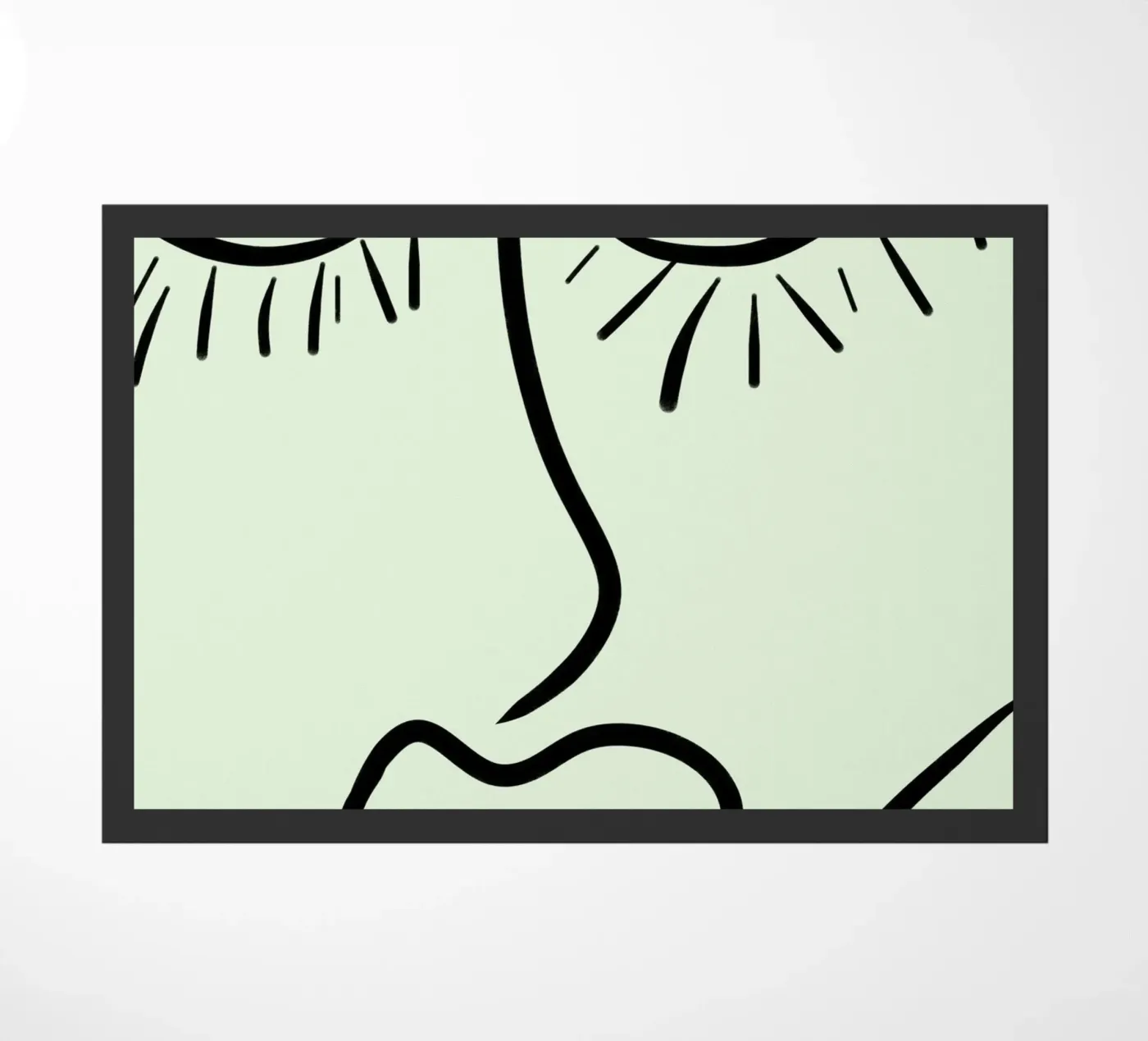 Bold Horizons doormat by Mike Leymi