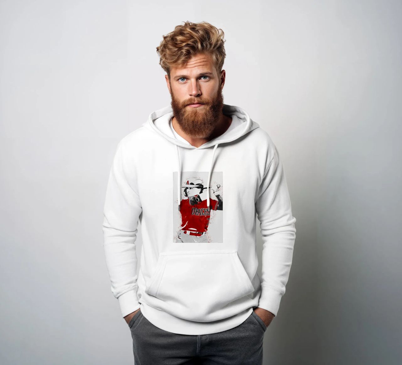 Corbin Carroll felpa con cappuccio da tenten