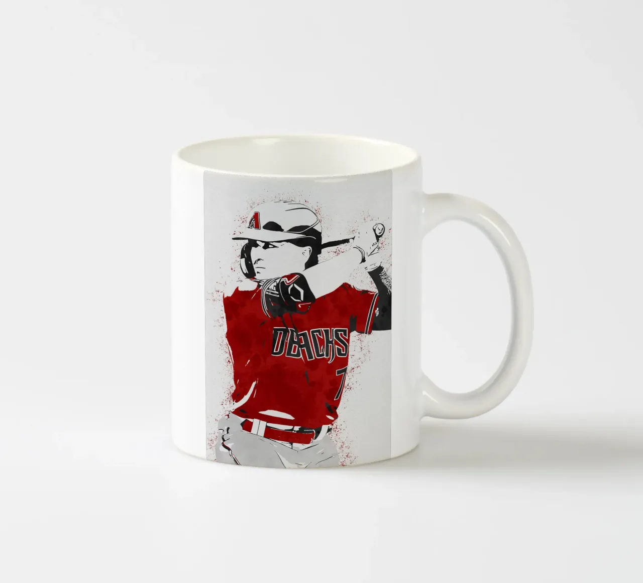 Corbin Carroll ceramic mug by tenten