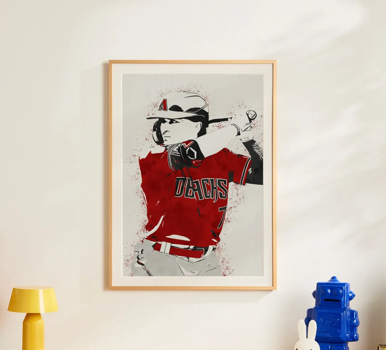 Corbin Carroll carta hahnemühle da tenten