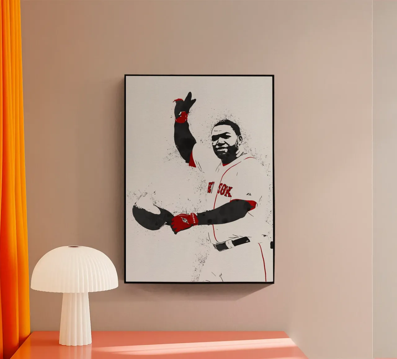 David Ortiz plexiglass da tenten