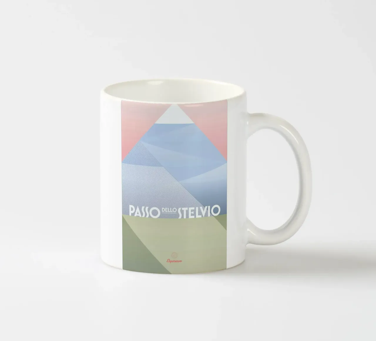 Passo dello Stevio II tazza in ceramica da Benjamin Andresen
