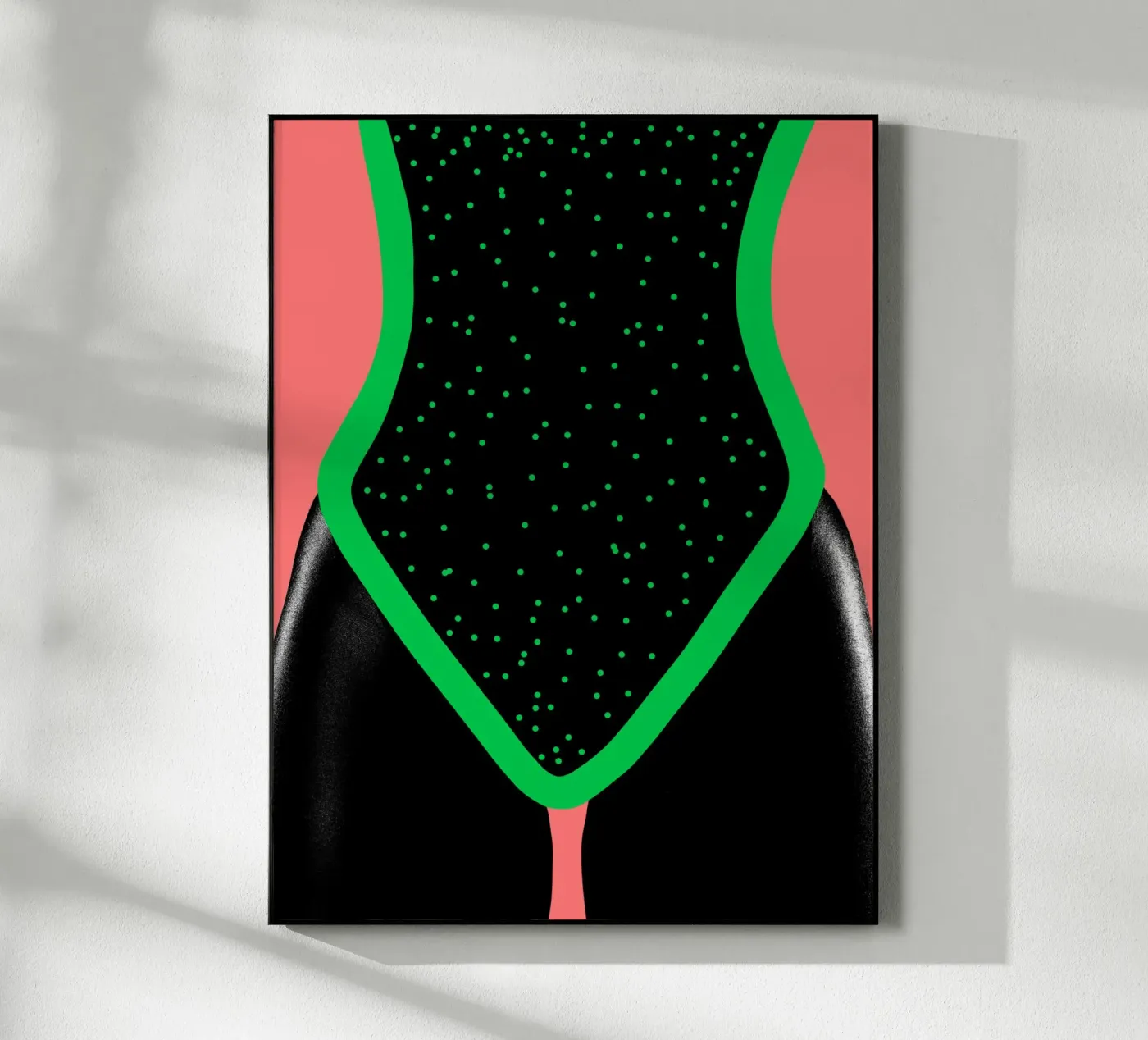 Afro Rhythmscape Acryl-Glas von Mathudace Créas