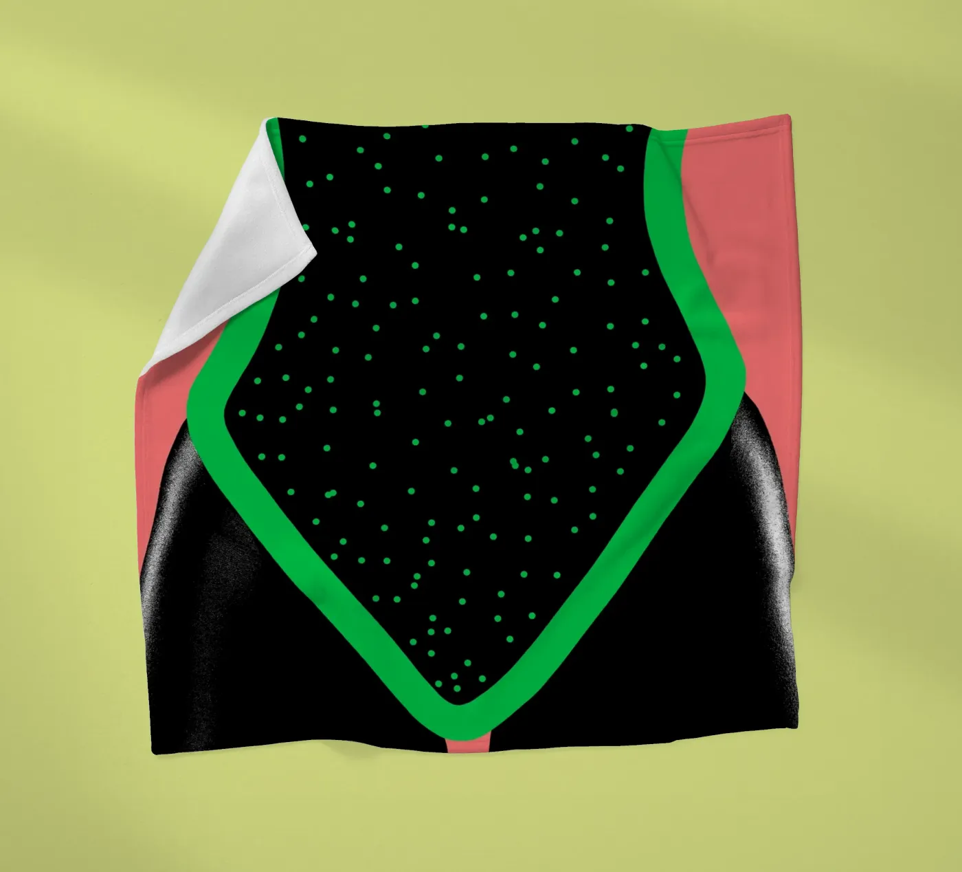 Afro Rhythmscape fleecedeken van Mathudace Créas