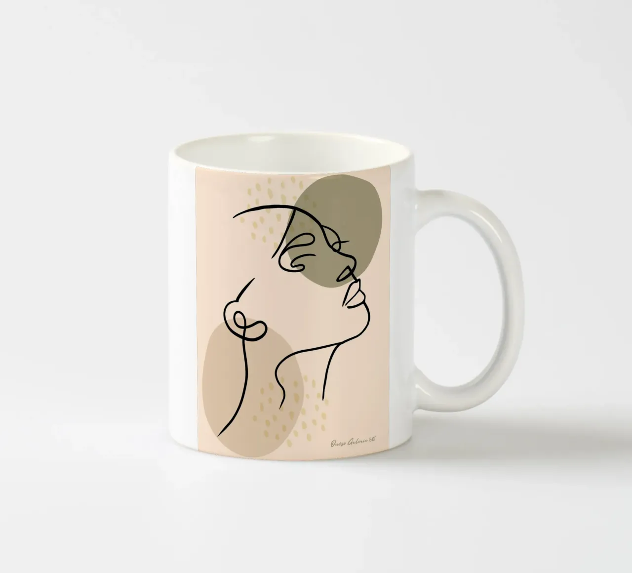 Tactile Hues tazza in ceramica da Mike Leymi