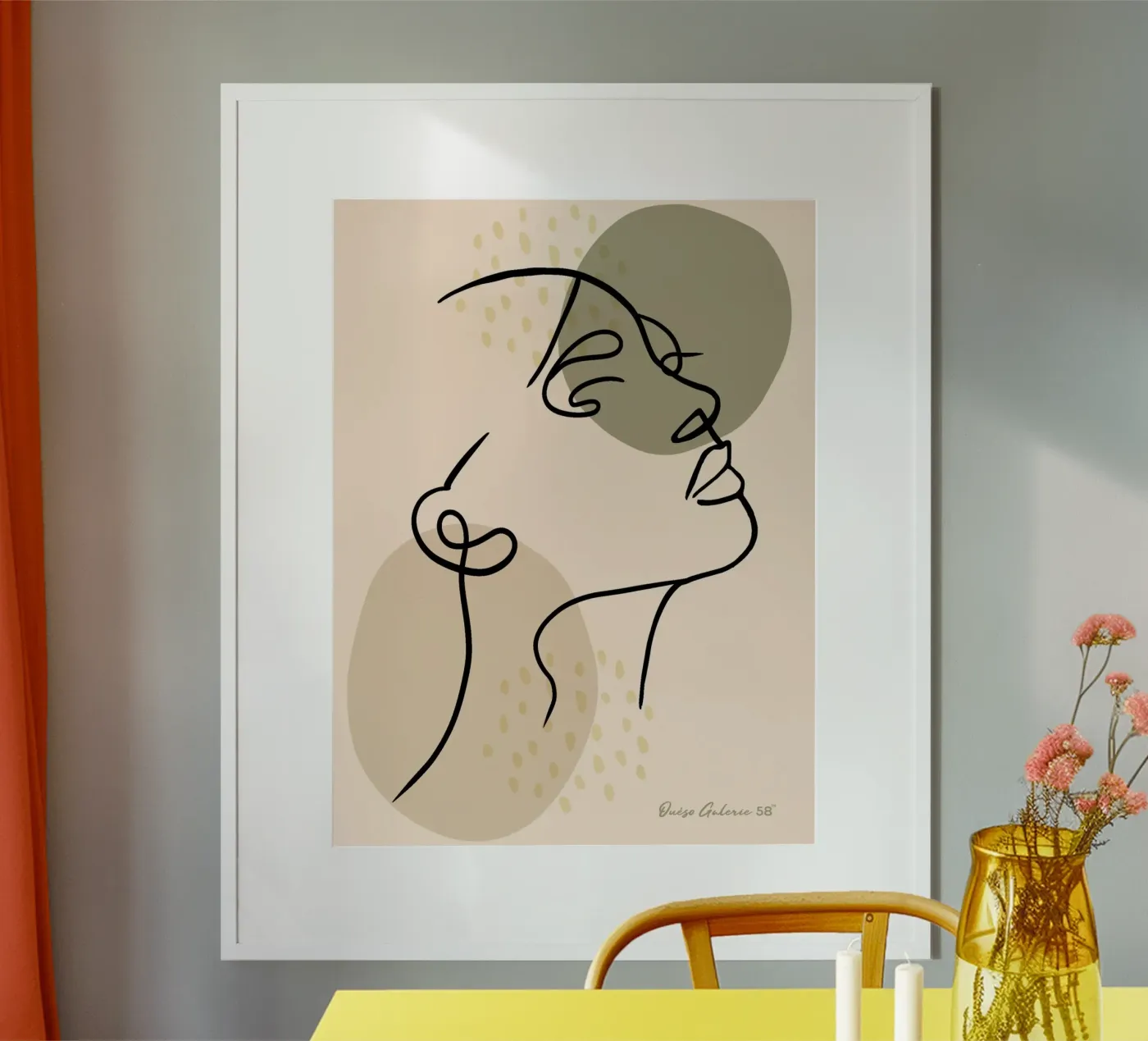 Tactile Hues poster da Mike Leymi