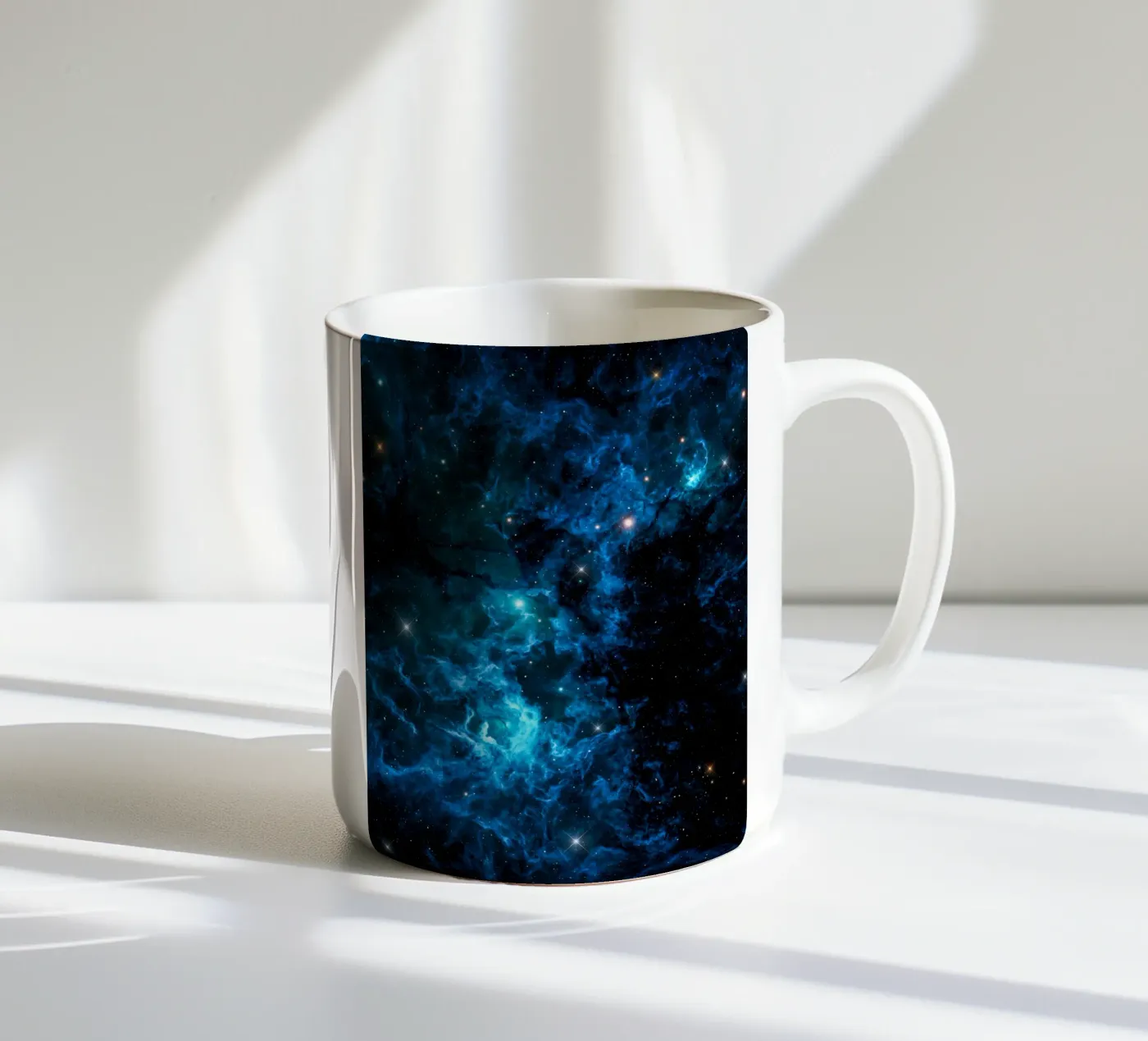 Nebularis ceramic mug by Stellar Dream Art