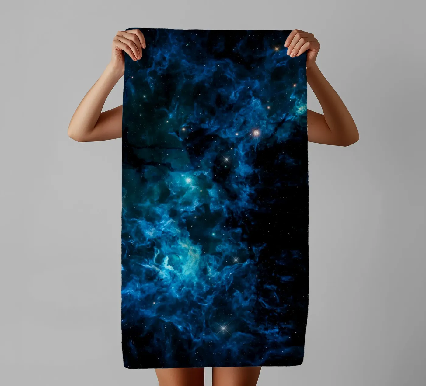 Nebularis towel by Stellar Dream Art