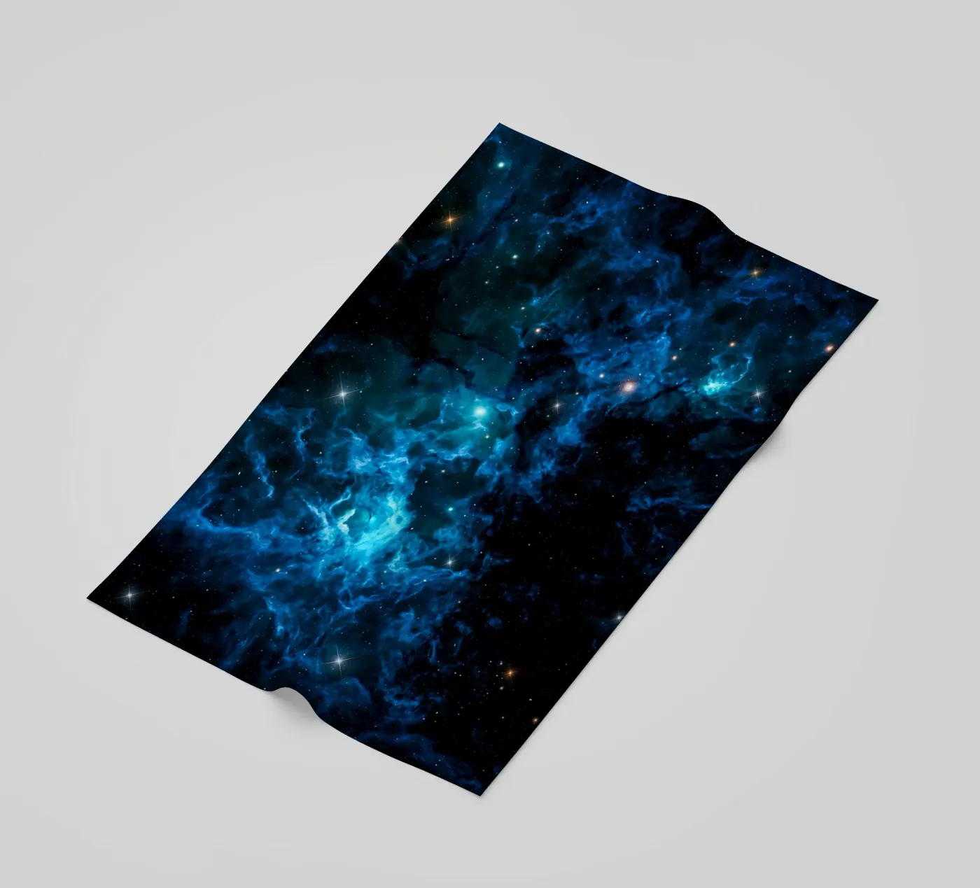 Nebularis beach towel by Stellar Dream Art