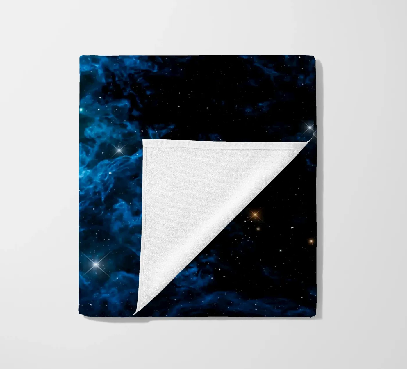 Nebularis beach towel by Stellar Dream Art