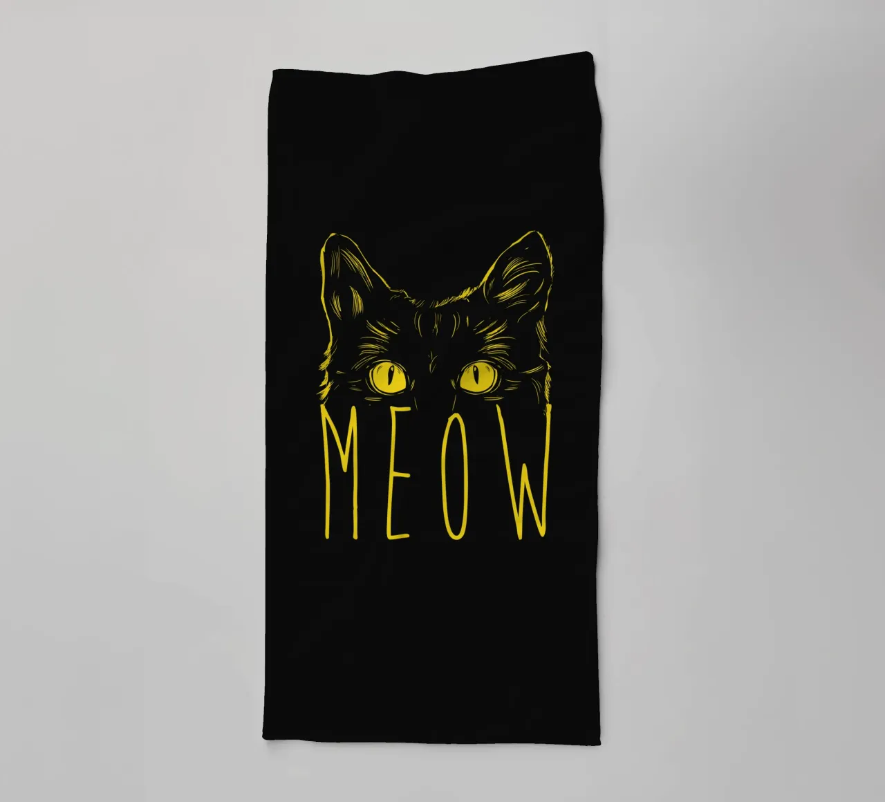 Meow asciugamano da bagno da Balazs Solti