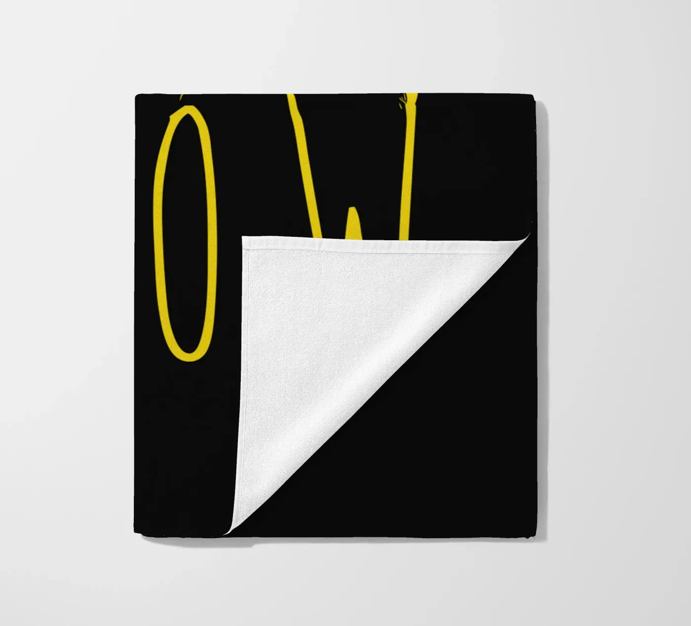 Meow beach towel by Balazs Solti