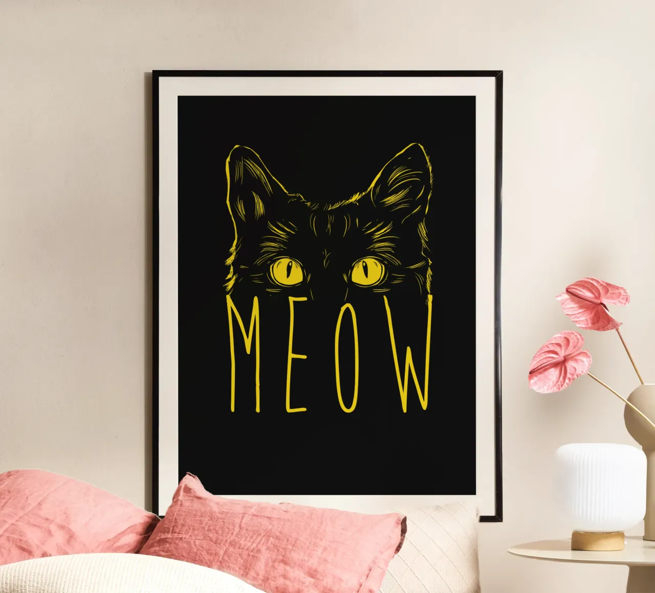 Meow poster da Balazs Solti