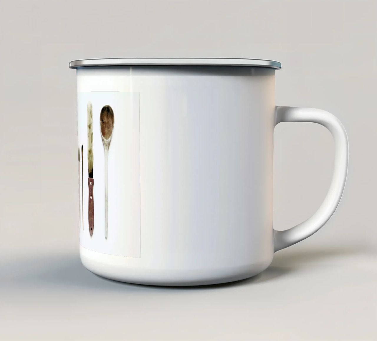 Spoon Collection N2 tazza in smalto da Miles of Light