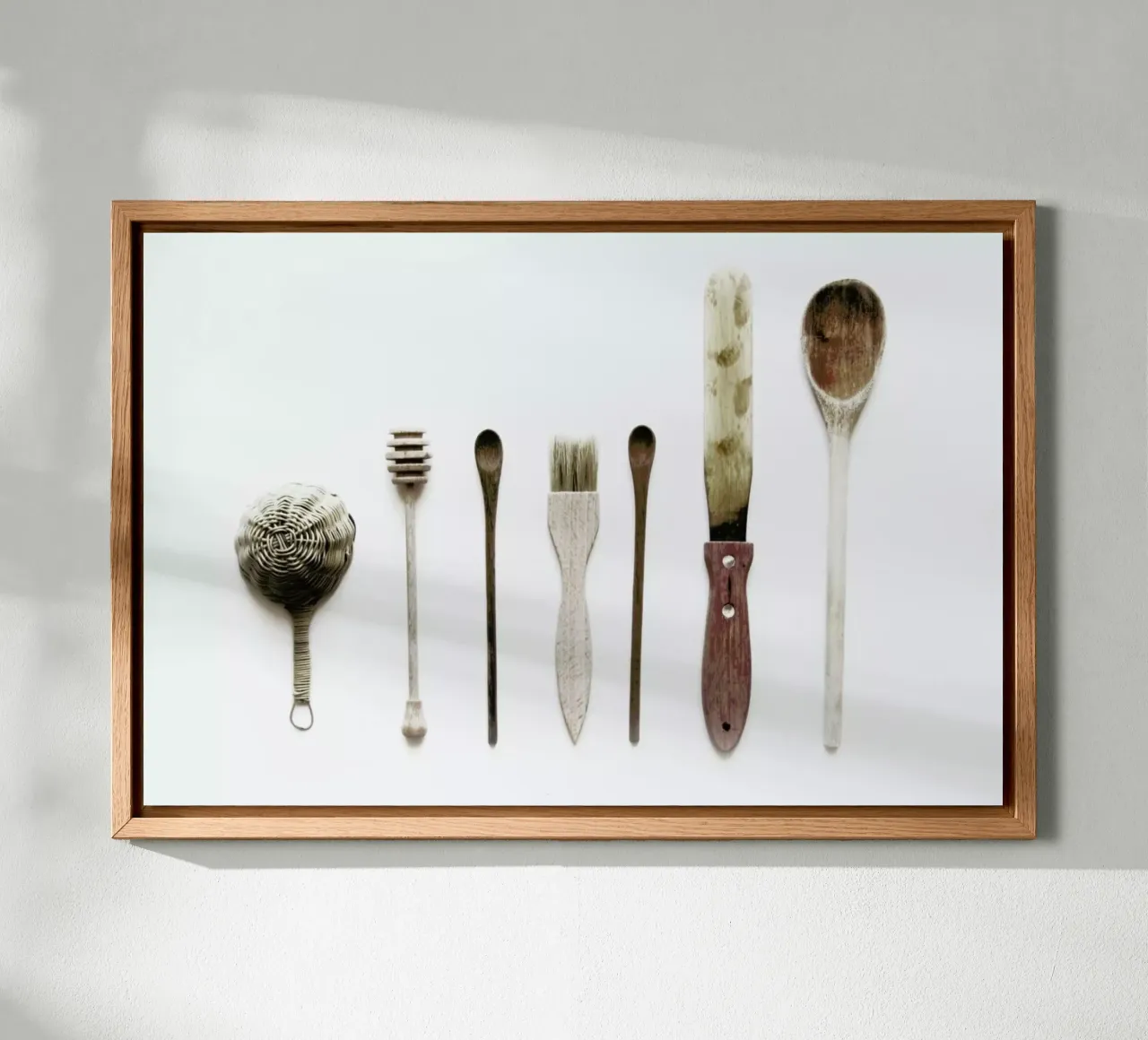 Spoon Collection N2 tela con Cornice a cassetta da Miles of Light
