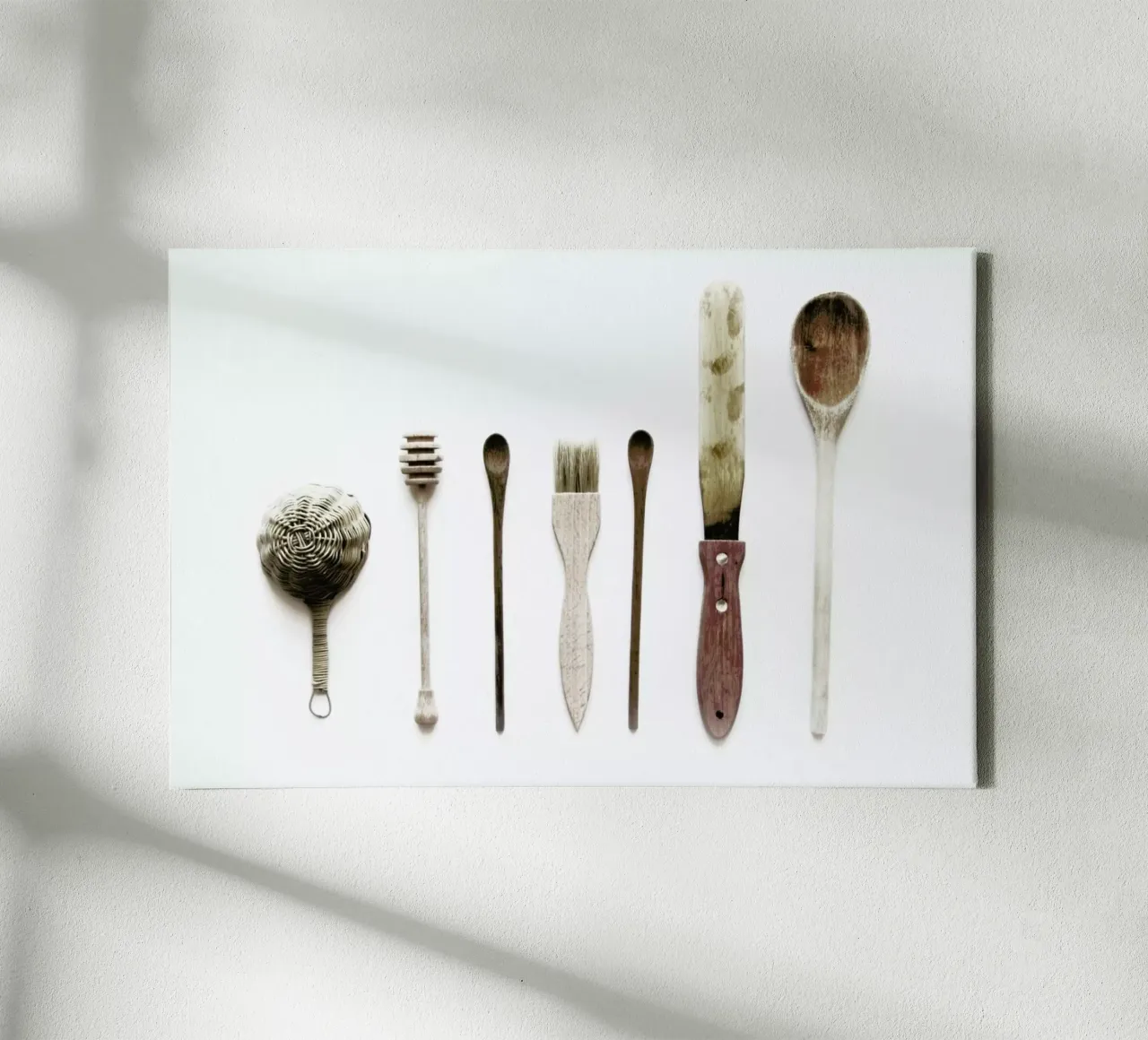 Spoon Collection N2 tela con Cornice a cassetta da Miles of Light