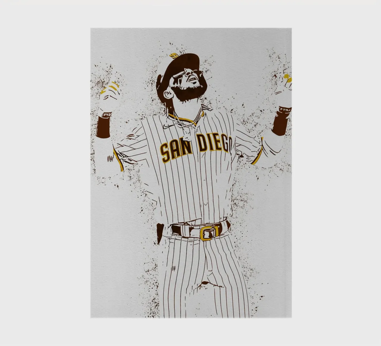 Fernando Tatís Jr notebook by tenten