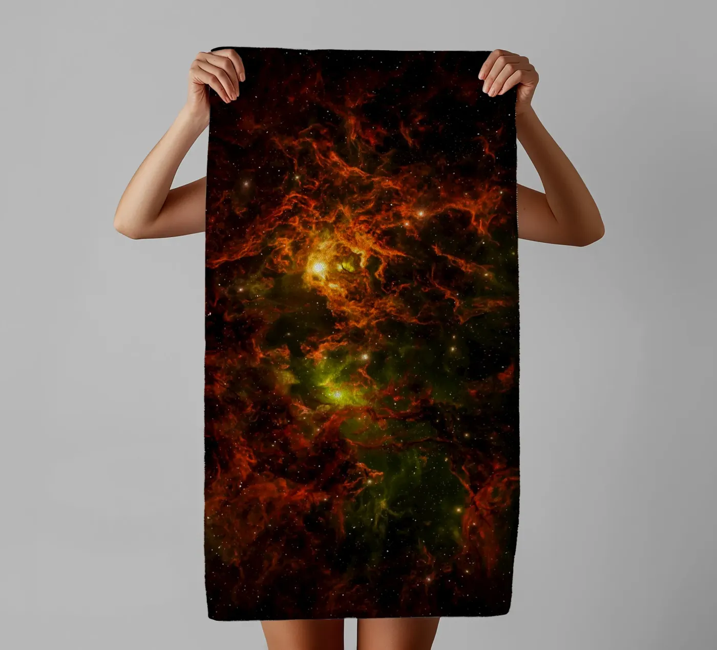 Starflow towel by Stellar Dream Art