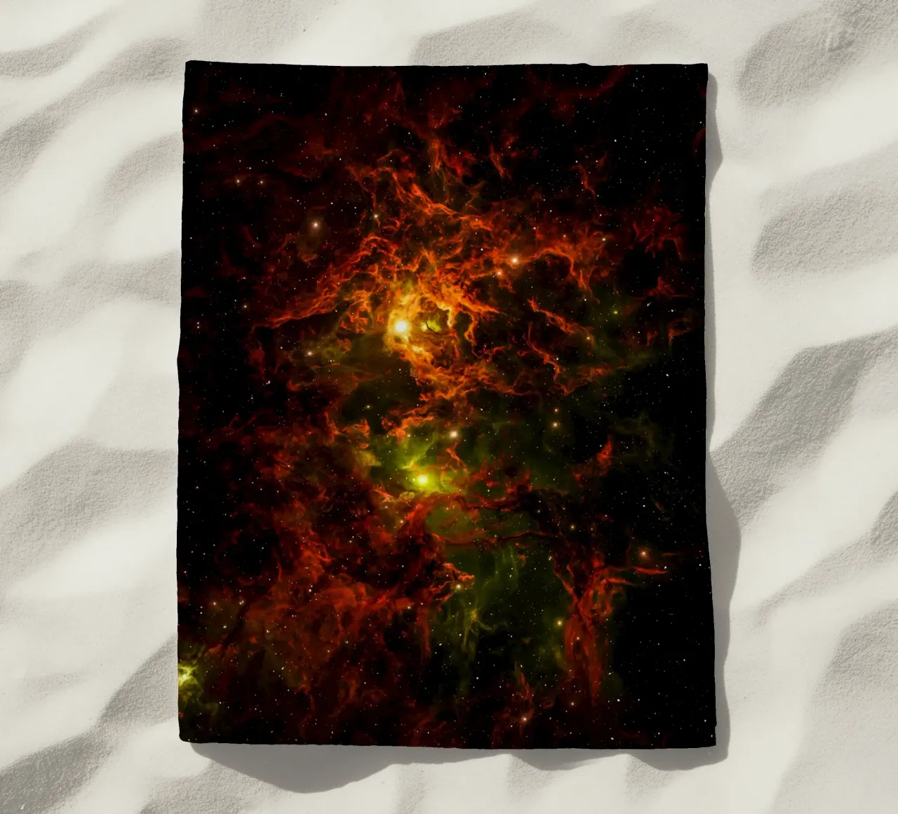 Starflow strandhanddoek van Stellar Dream Art