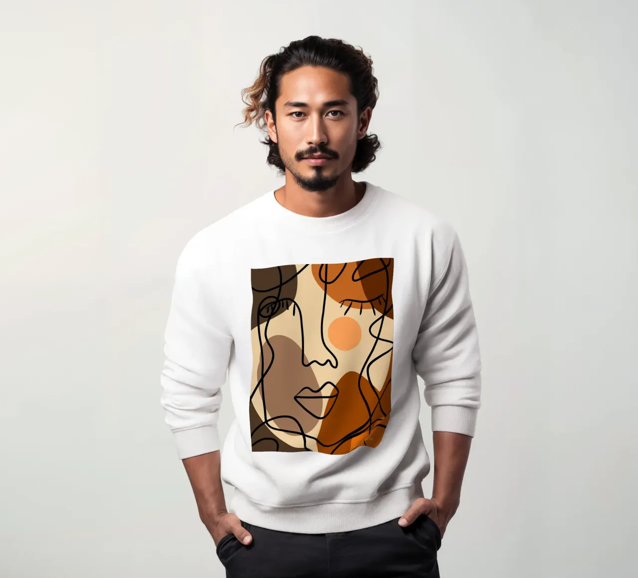 Colorful Dynamics sweatshirt by Mike Leymi