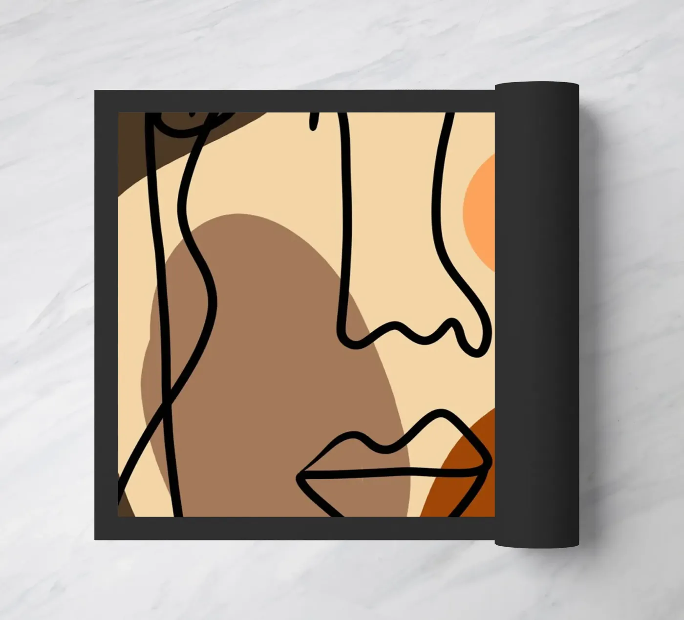 Colorful Dynamics doormat by Mike Leymi