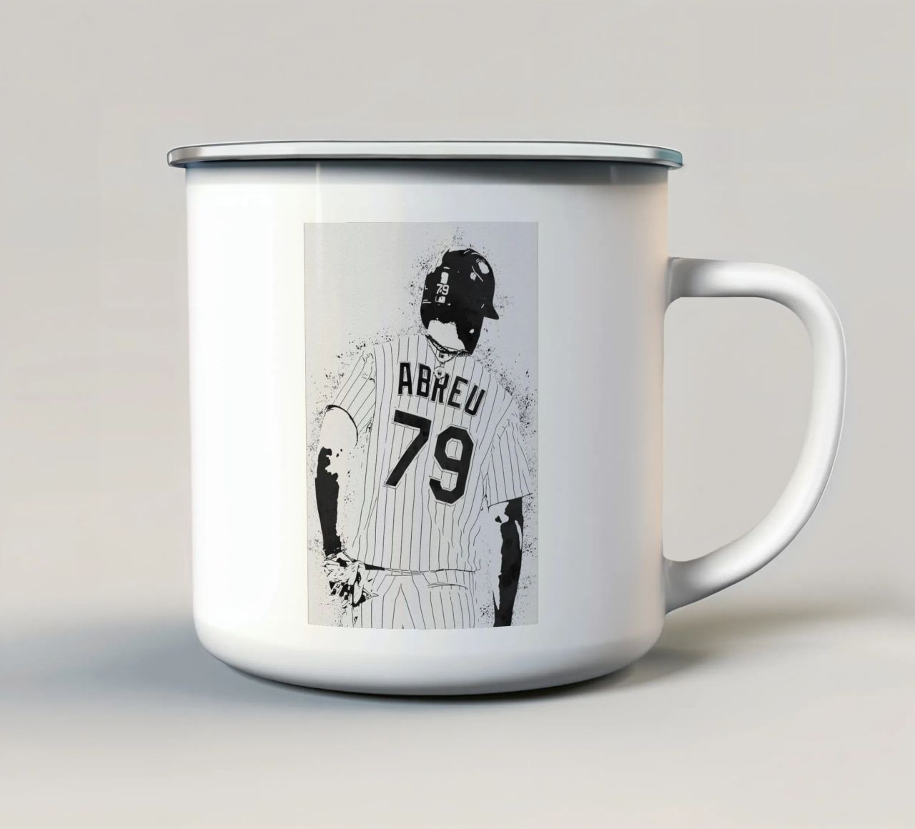 José Abreu tazza in smalto da tenten