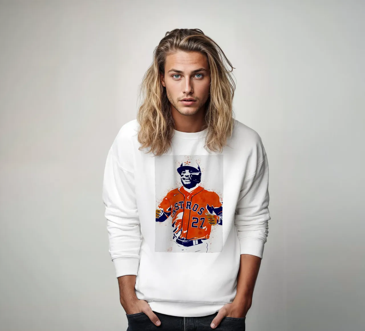 jose altuve sweatshirt by tenten