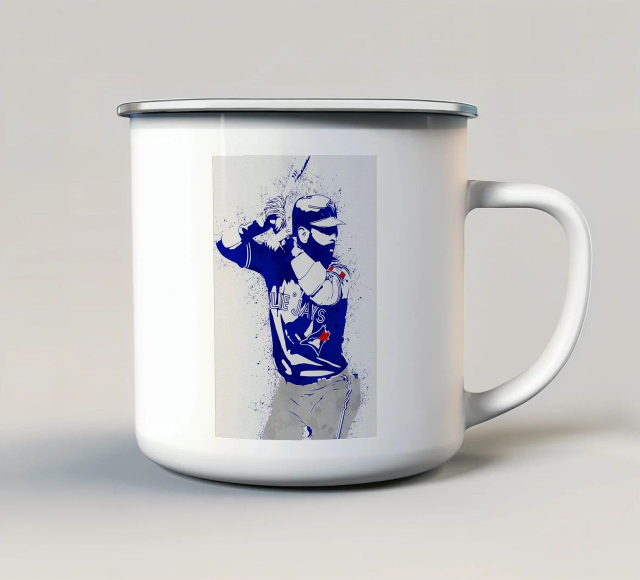 Jose Bautista tazza in smalto da tenten