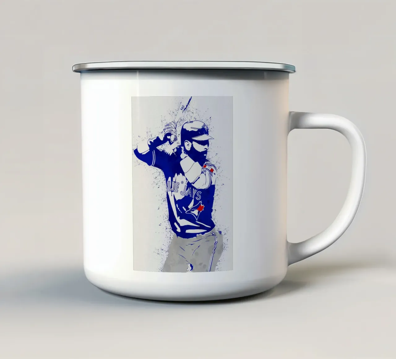 Jose Bautista tazza in smalto da tenten