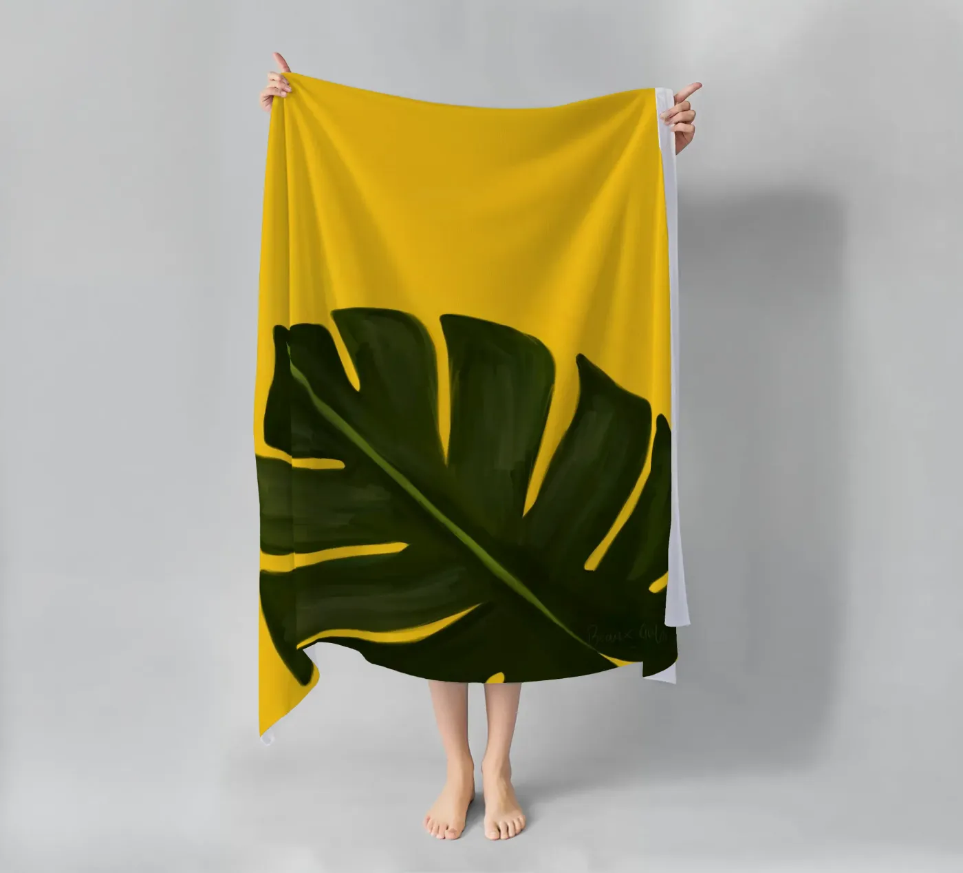Contemporary Forms beach towel by Mike Leymi