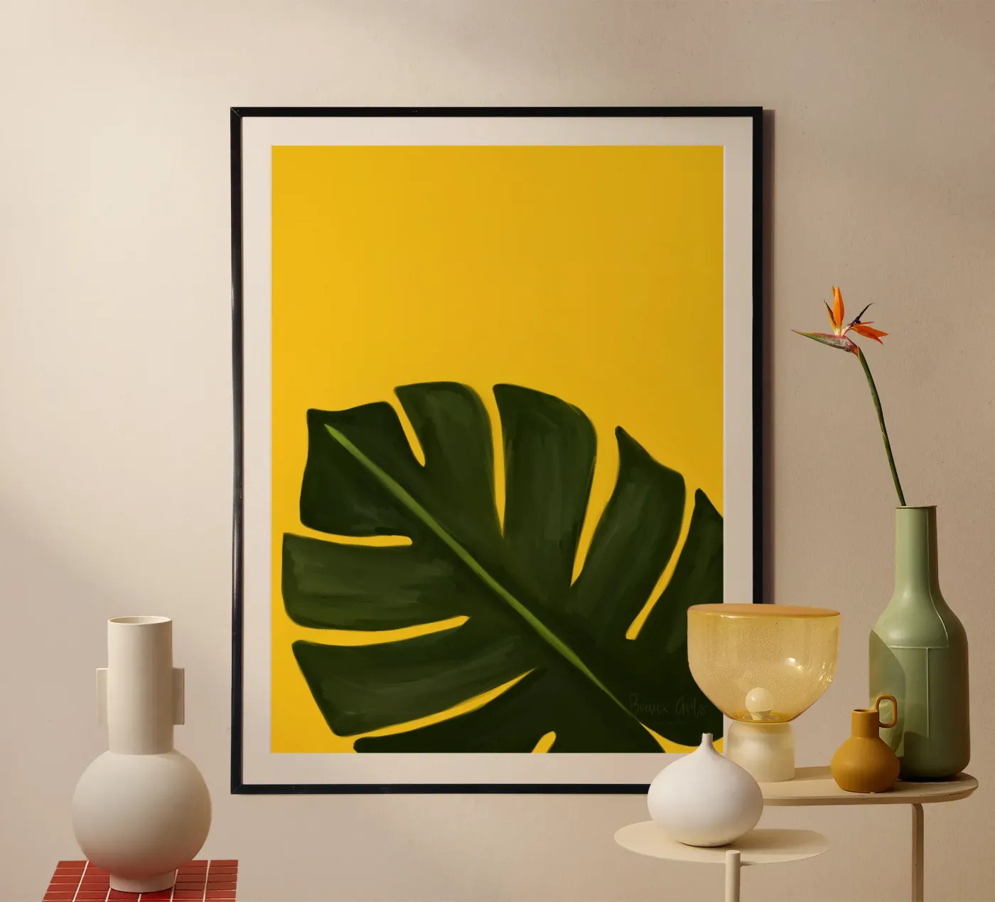 Contemporary Forms poster by Mike Leymi