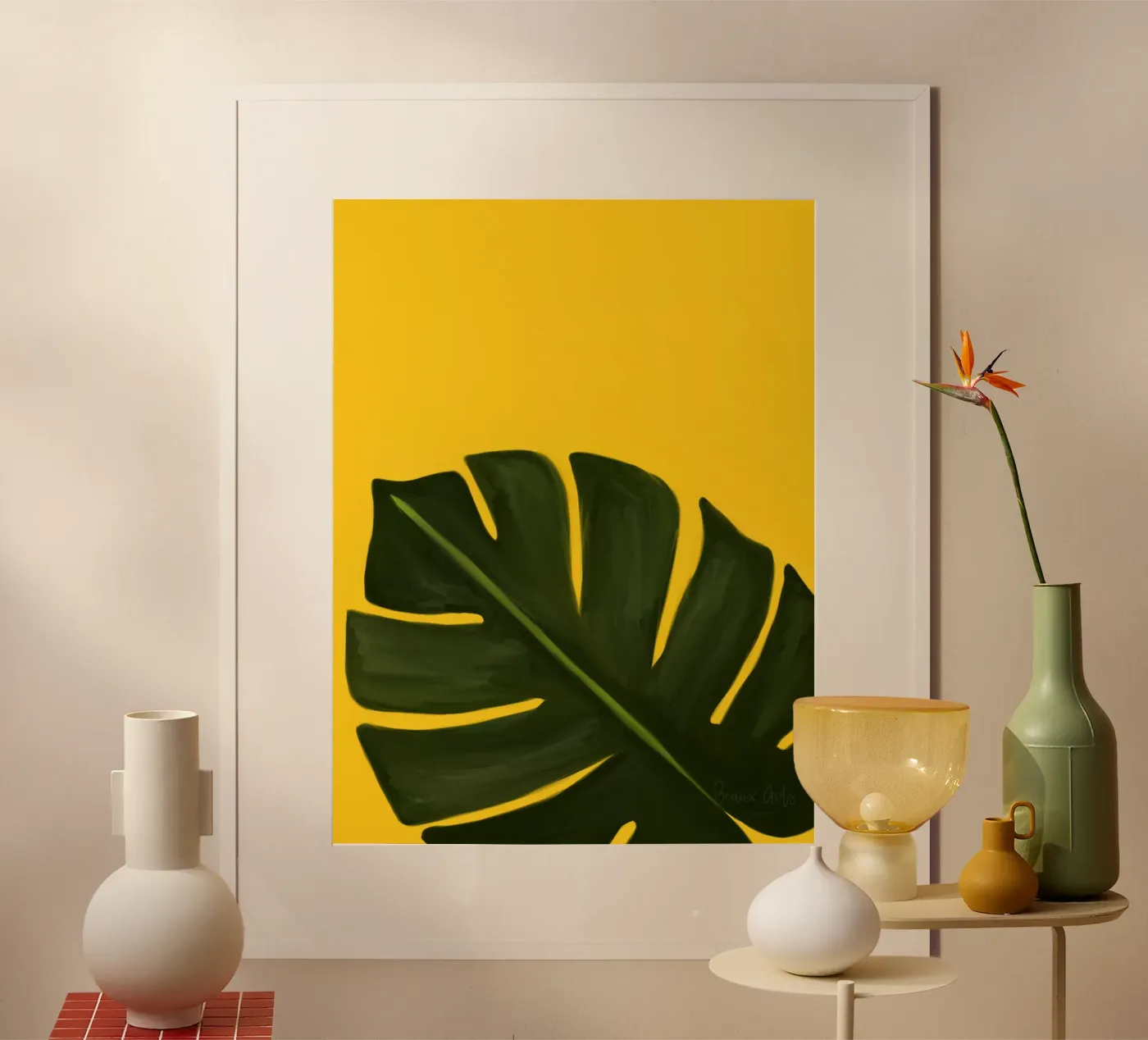Contemporary Forms poster by Mike Leymi