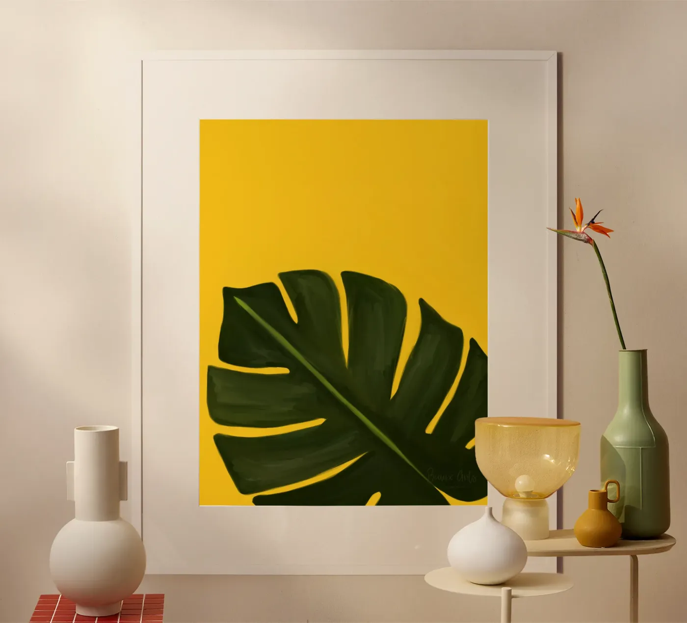 Contemporary Forms poster de Mike Leymi