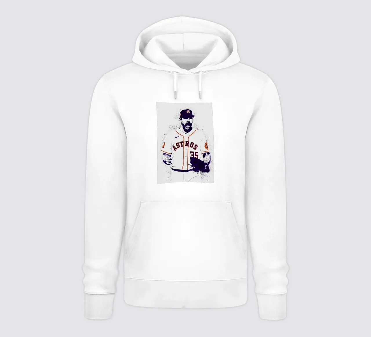 Justin Verlander felpa con cappuccio da tenten