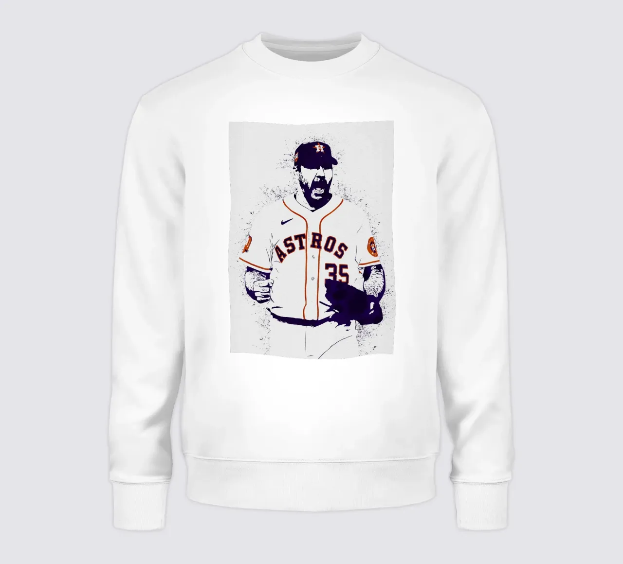 Justin Verlander sweatshirt van tenten