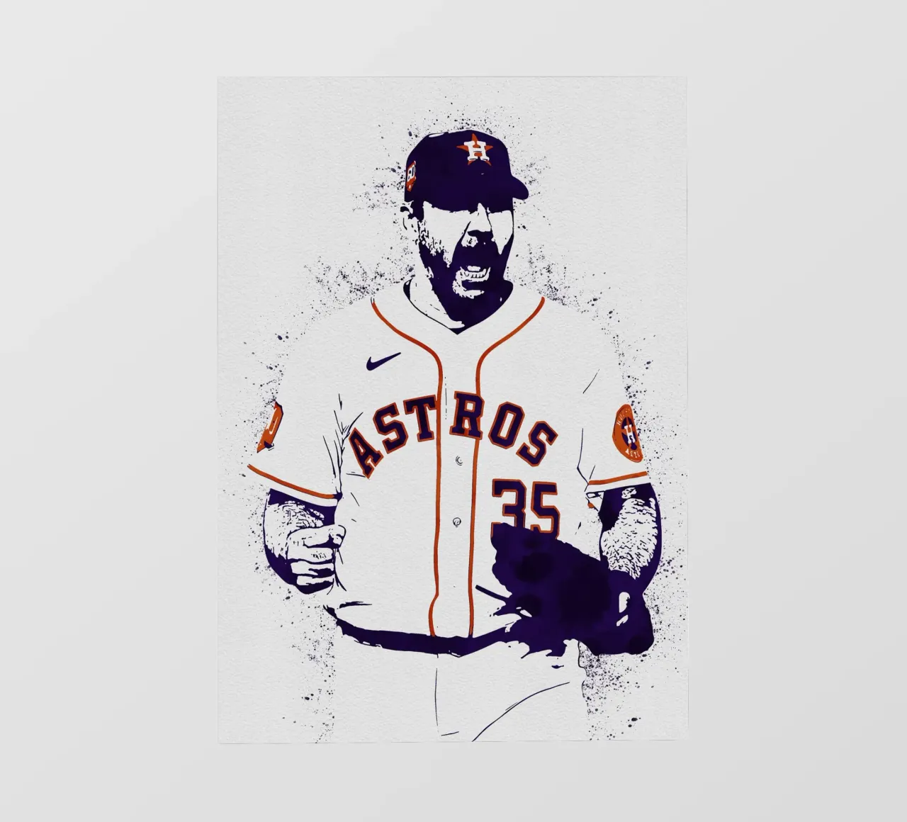 Justin Verlander telo in pvc da tenten