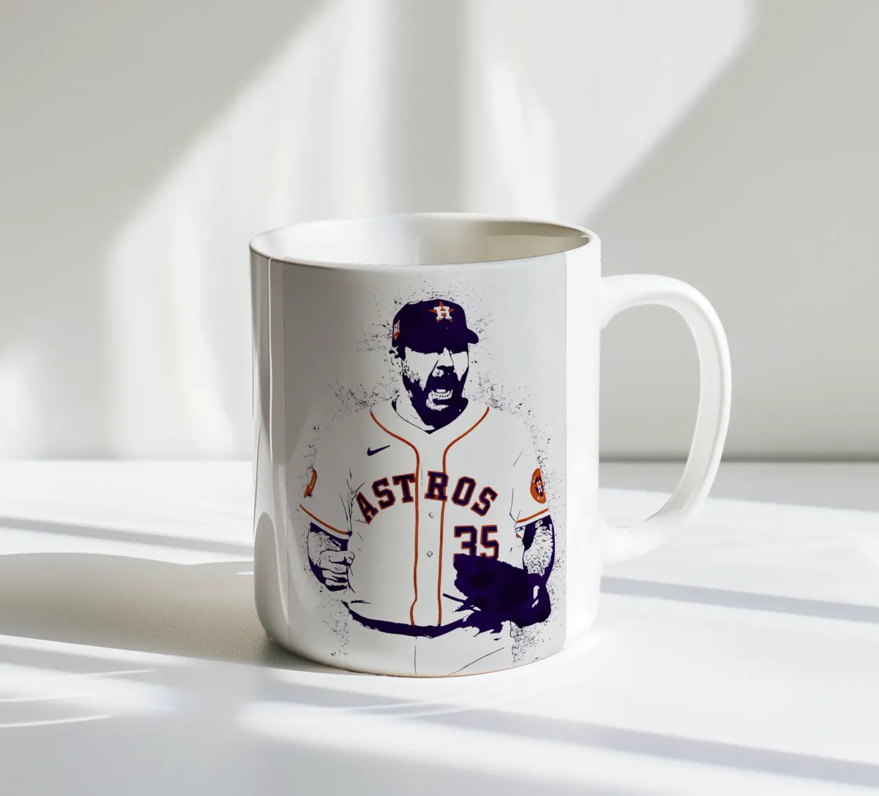 Justin Verlander tazza in ceramica da tenten