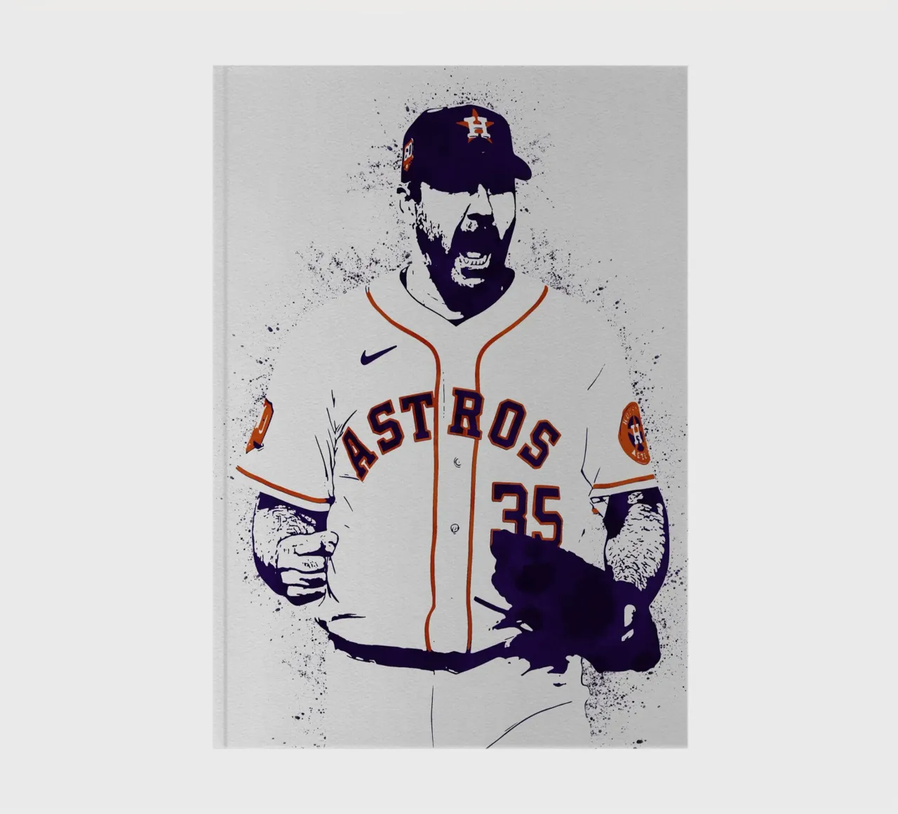 Justin Verlander notebook by tenten