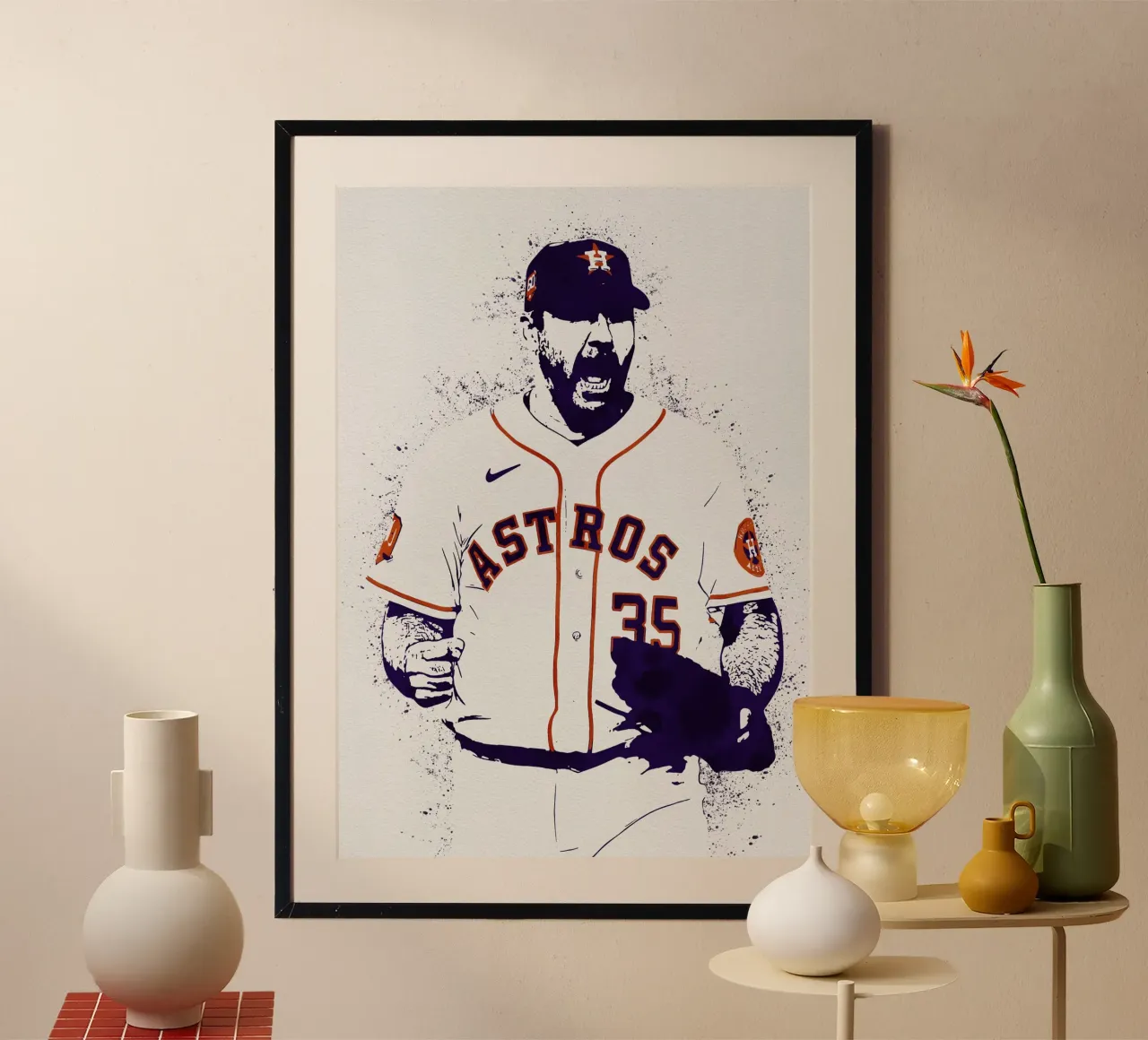 Justin Verlander poster da tenten