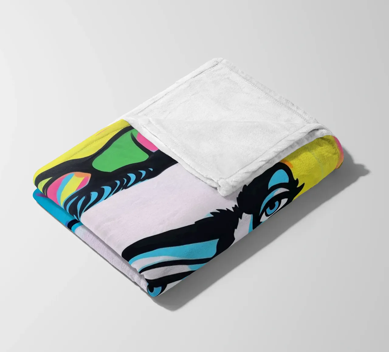 Bunte Frida POP coperta in pile da Carinaprint