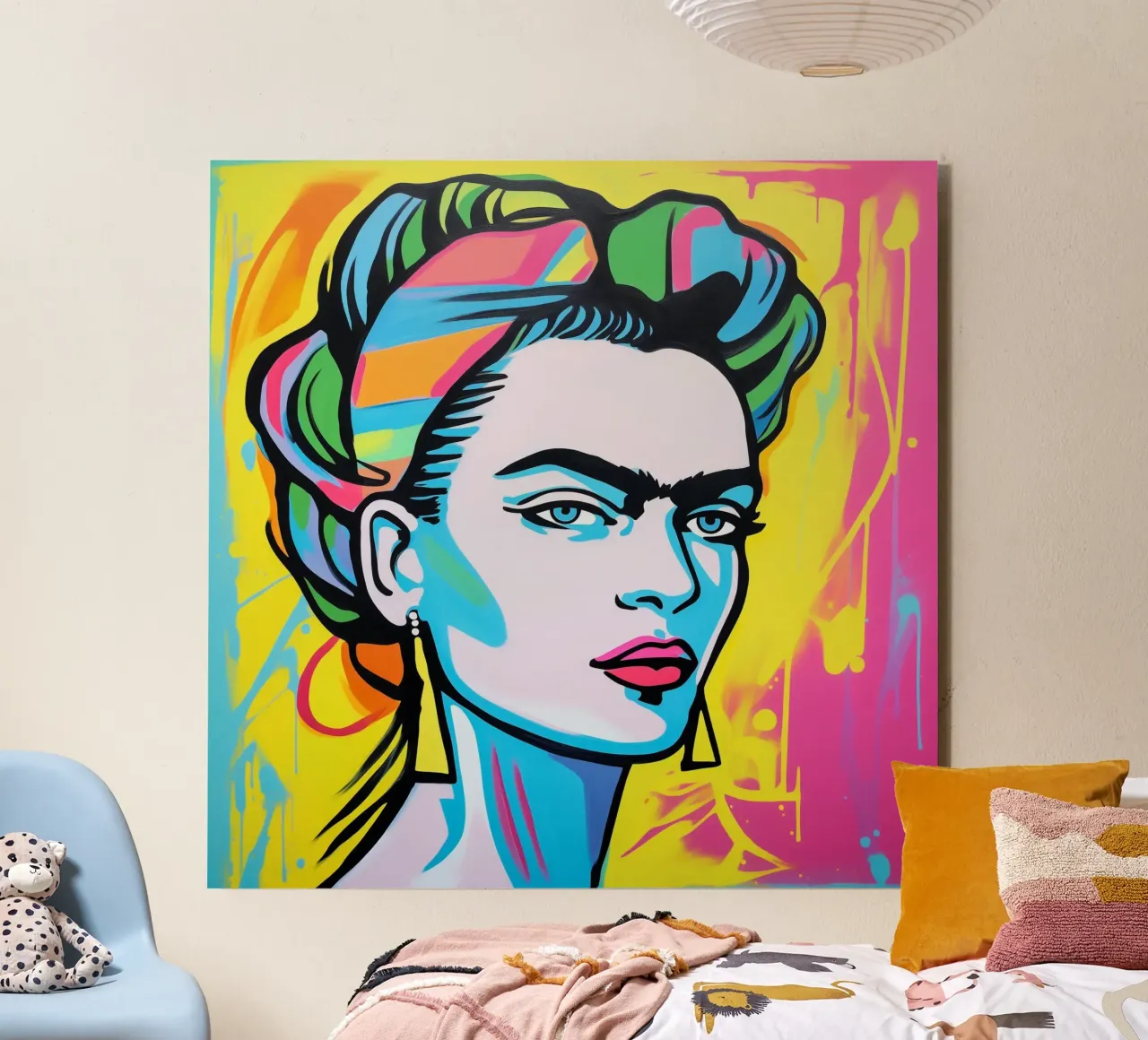 Bunte Frida POP alluminio dibond da Carinaprint