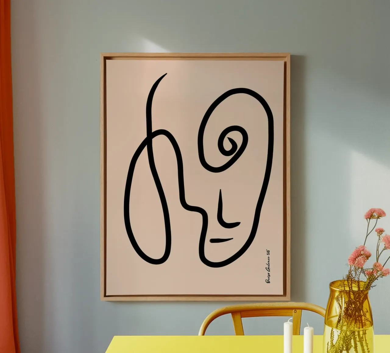 Bold Silhouettes tela da Mike Leymi