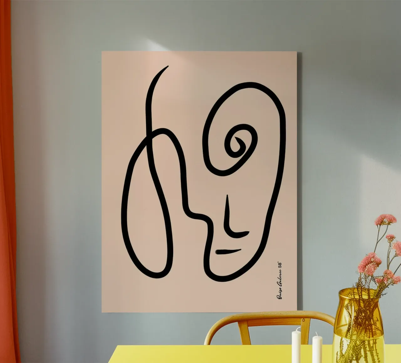 Bold Silhouettes tela da Mike Leymi